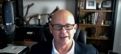 Warden Brian Koehn on a Zoom call