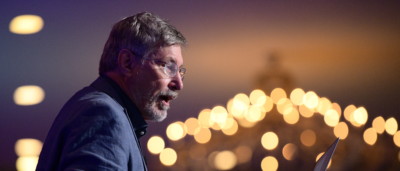 man speaking, Bessel Van Der Kolk